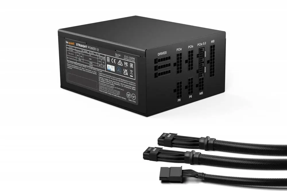 Захранване be quiet! Straight Power 12 1200W 80 Plus Platinum ATX 3.1 PSU - BN339