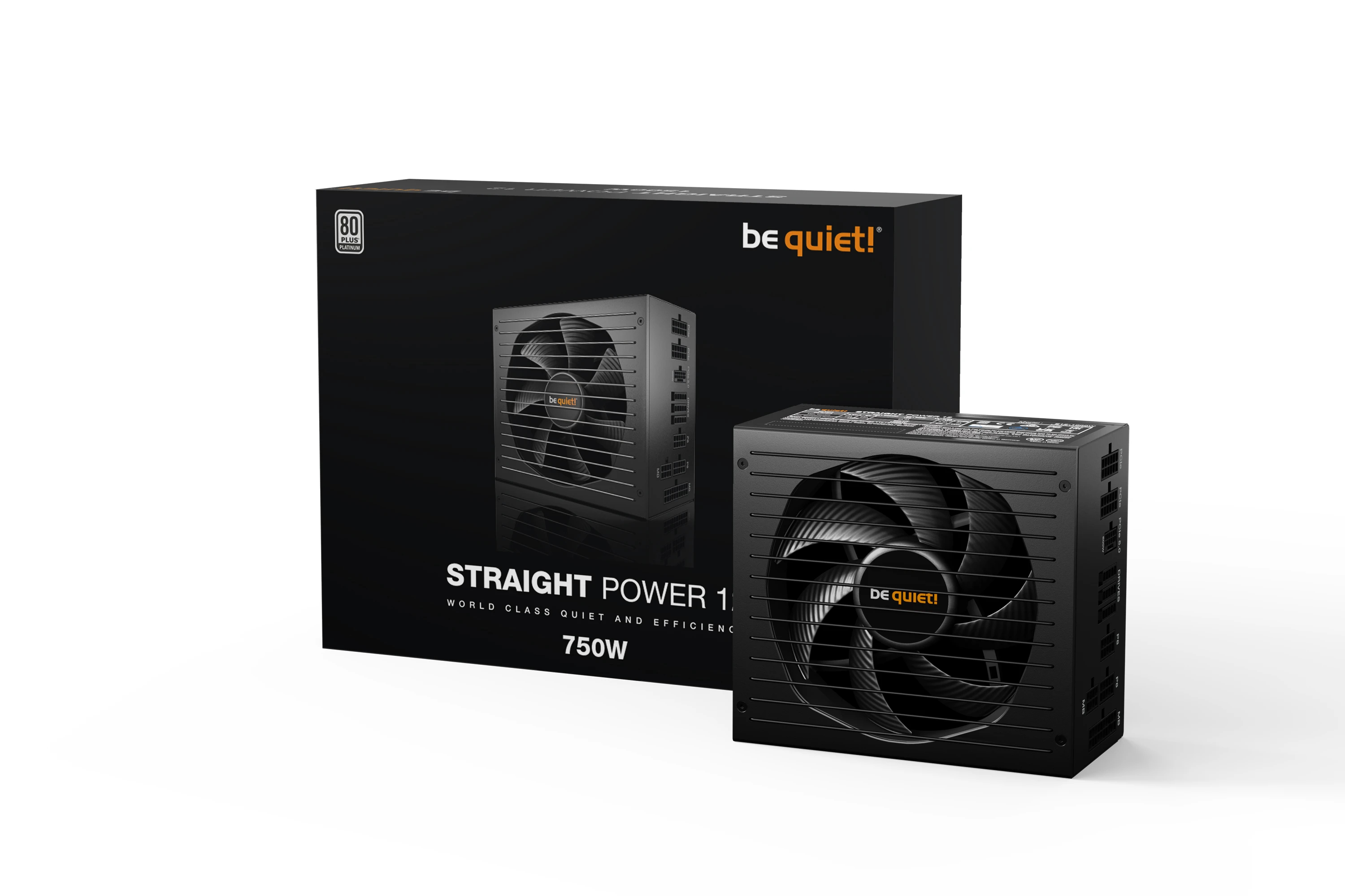 Захранване be quiet! Straight Power 12 750W 80 Plus Platinum ATX 3.1 PSU - BN336