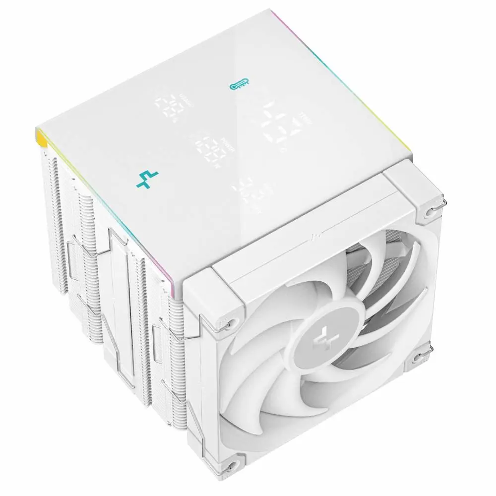 Охладител за процесор DeepCool AK620 DIGITAL PRO WH Dual-Tower CPU Cooler