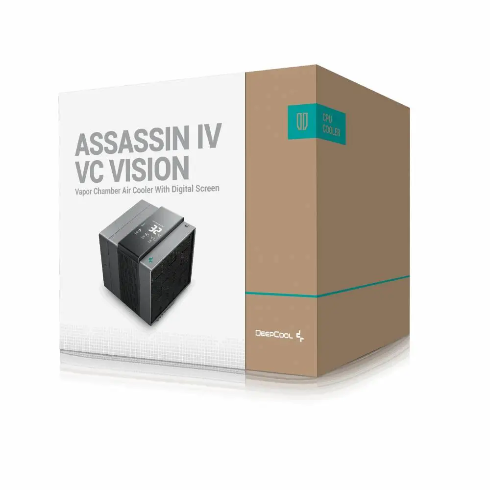 Refroidisseur de processeur DeepCool ASSASSIN IV VC VISION Vapor Chamber Dual-Tower CPU Cooler