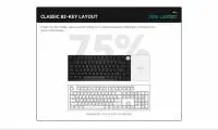 Геймърска механична клавиатура VGN N75 RGB Jelly Orange - Power Silver Switches [Linear]