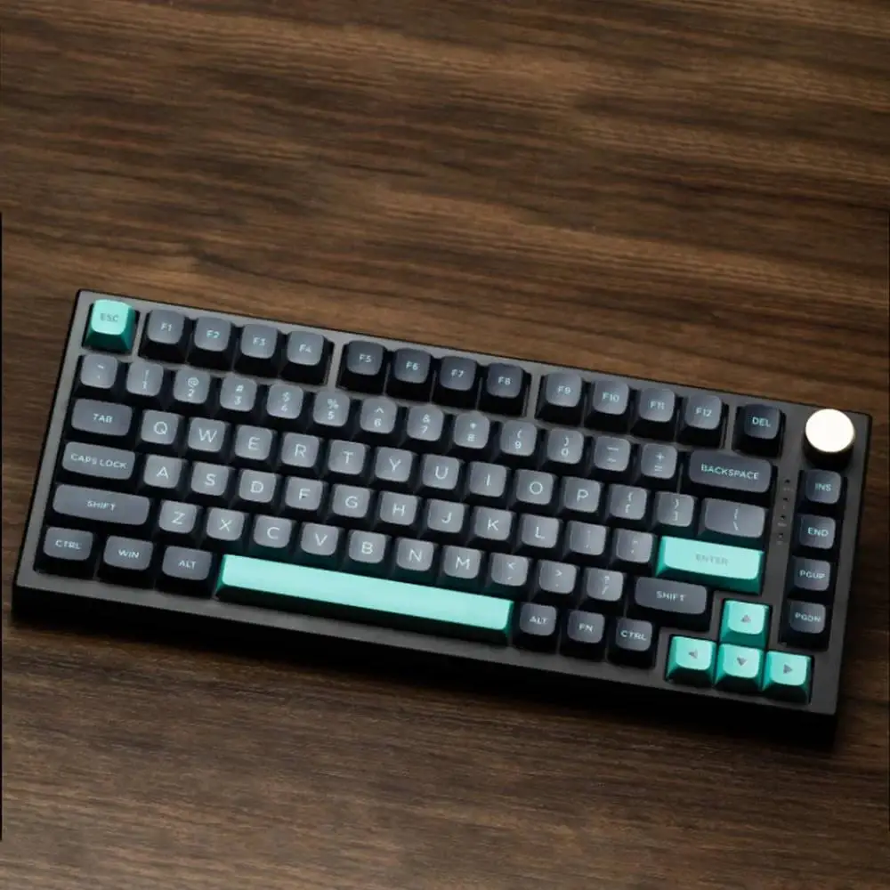 Геймърска механична клавиатура VGN N75 RGB Caribbean Blue - Power Purple Switches [Tactile]