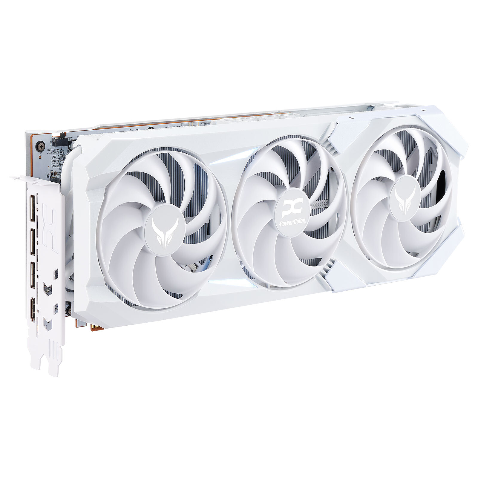 Видео карта PowerColor Radeon RX 9070 XT Red Devil Spectral White 16GB GDDR6