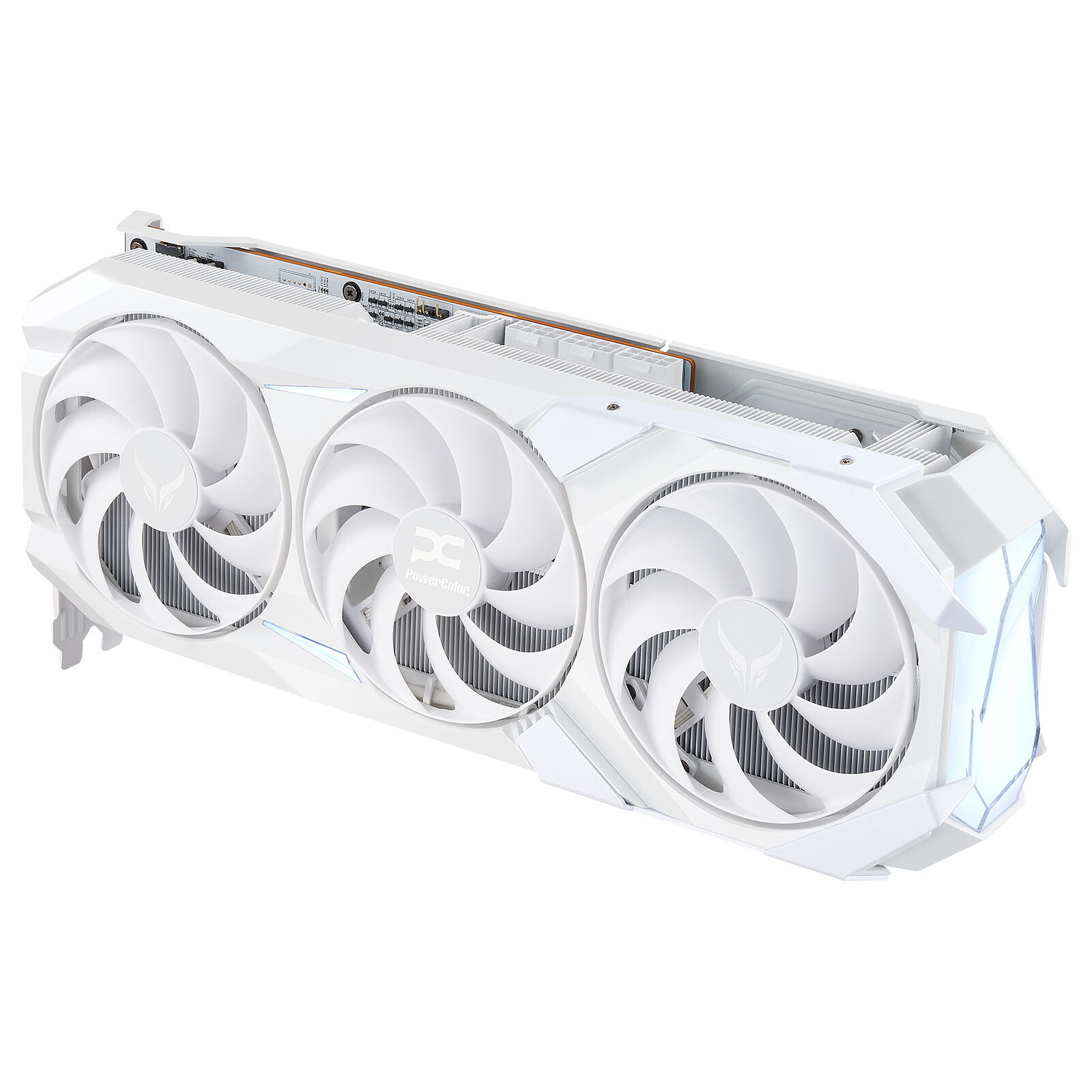 Видео карта PowerColor Radeon RX 9070 XT Red Devil Spectral White 16GB GDDR6