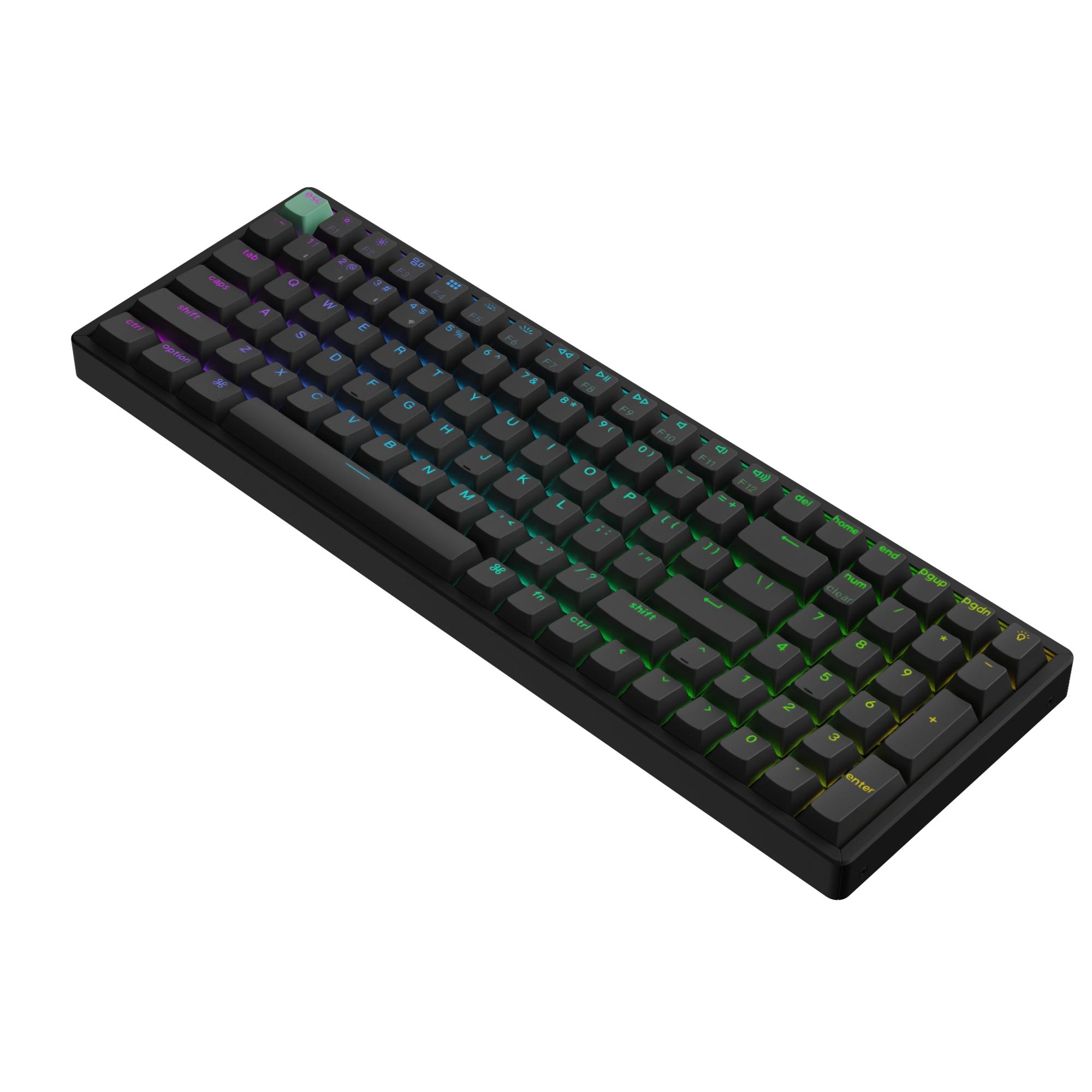Геймърска механична клавиатура Keychron K4 HE Standard Edition - Wireless, Full Size