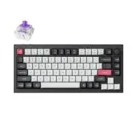 Механична клавиатура Keychron Q1 HE QMK 75% Carbon Black - Wireless
