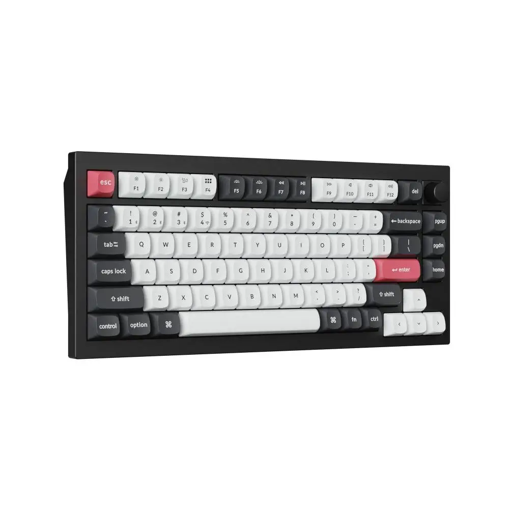 Механична клавиатура Keychron Q1 HE QMK 75% Carbon Black - Wireless