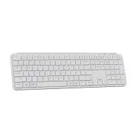 Безжична клавиатура Keychron B6 Pro Ultra-Slim - Ivory White