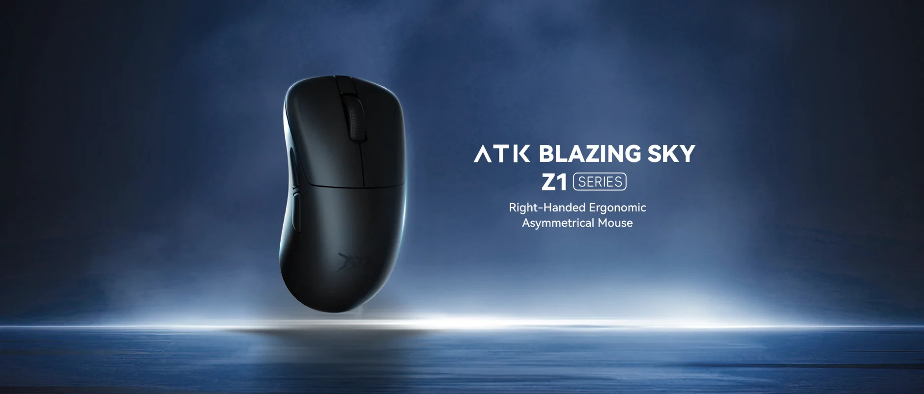 Геймърска мишка ATK Z1 PRO MAX - 8K, White