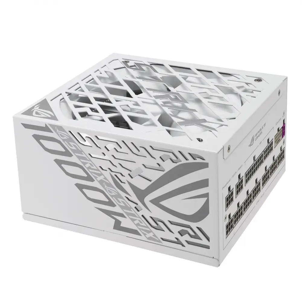 Захранване ASUS ROG STRIX 1000W White Edition 80 Plus Platinum, ATX 3.1,PCIe 5.1, Fully Modular