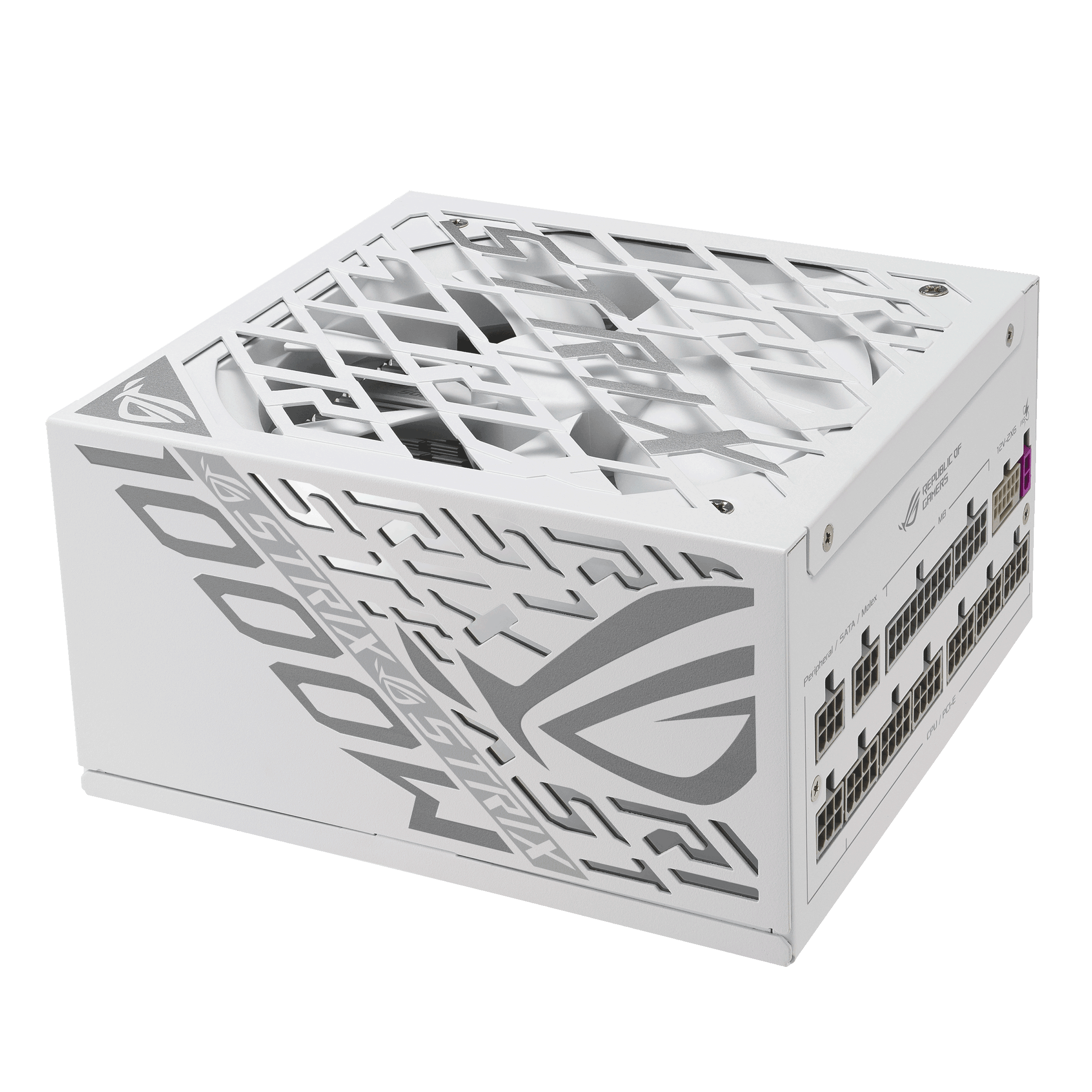 Захранване ASUS ROG STRIX 1000W White Edition 80 Plus Platinum, ATX 3.1,PCIe 5.1, Fully Modular