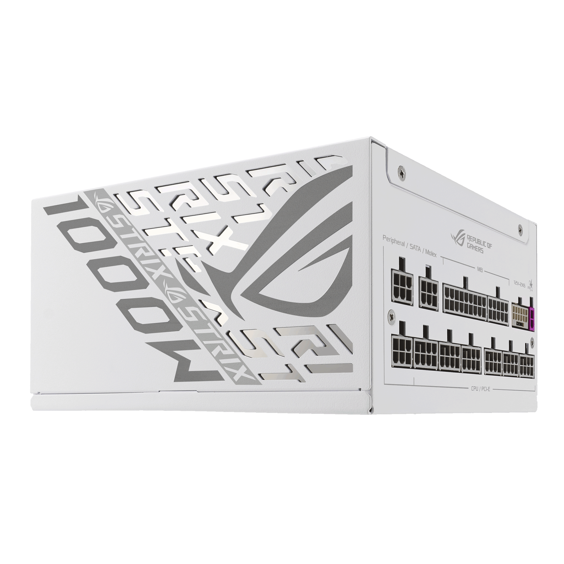 Захранване ASUS ROG STRIX 1000W White Edition 80 Plus Platinum, ATX 3.1,PCIe 5.1, Fully Modular