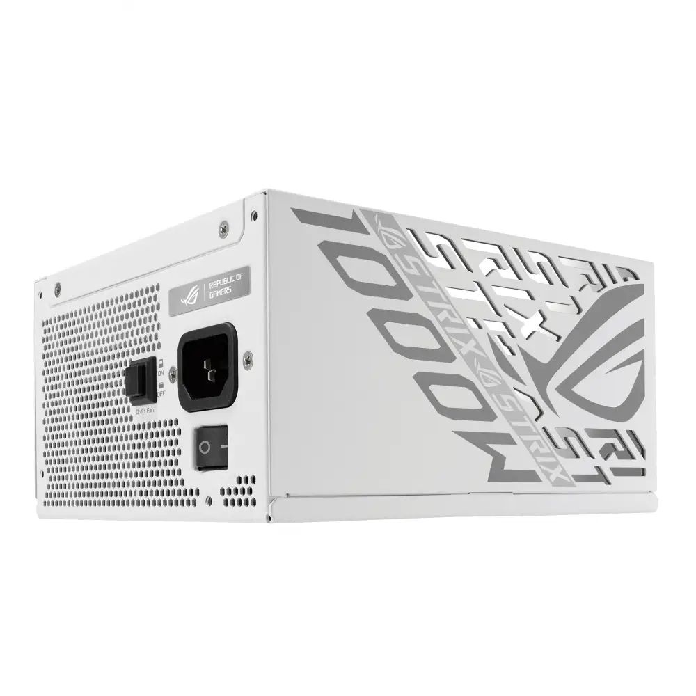 Захранване ASUS ROG STRIX 1000W White Edition 80 Plus Platinum, ATX 3.1,PCIe 5.1, Fully Modular