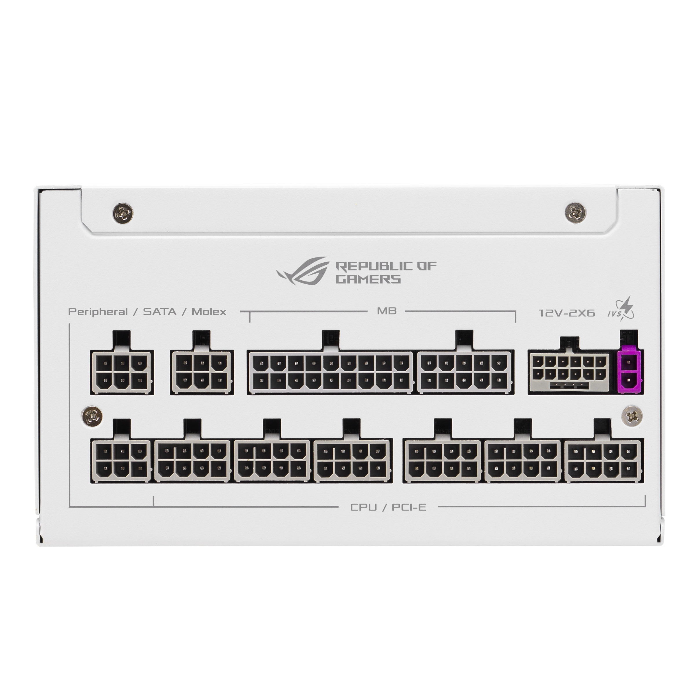 Захранване ASUS ROG STRIX 1000W White Edition 80 Plus Platinum, ATX 3.1,PCIe 5.1, Fully Modular