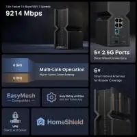 Безжичен рутер TP-Link Archer BE550 Tri-Band Wi-Fi 7
