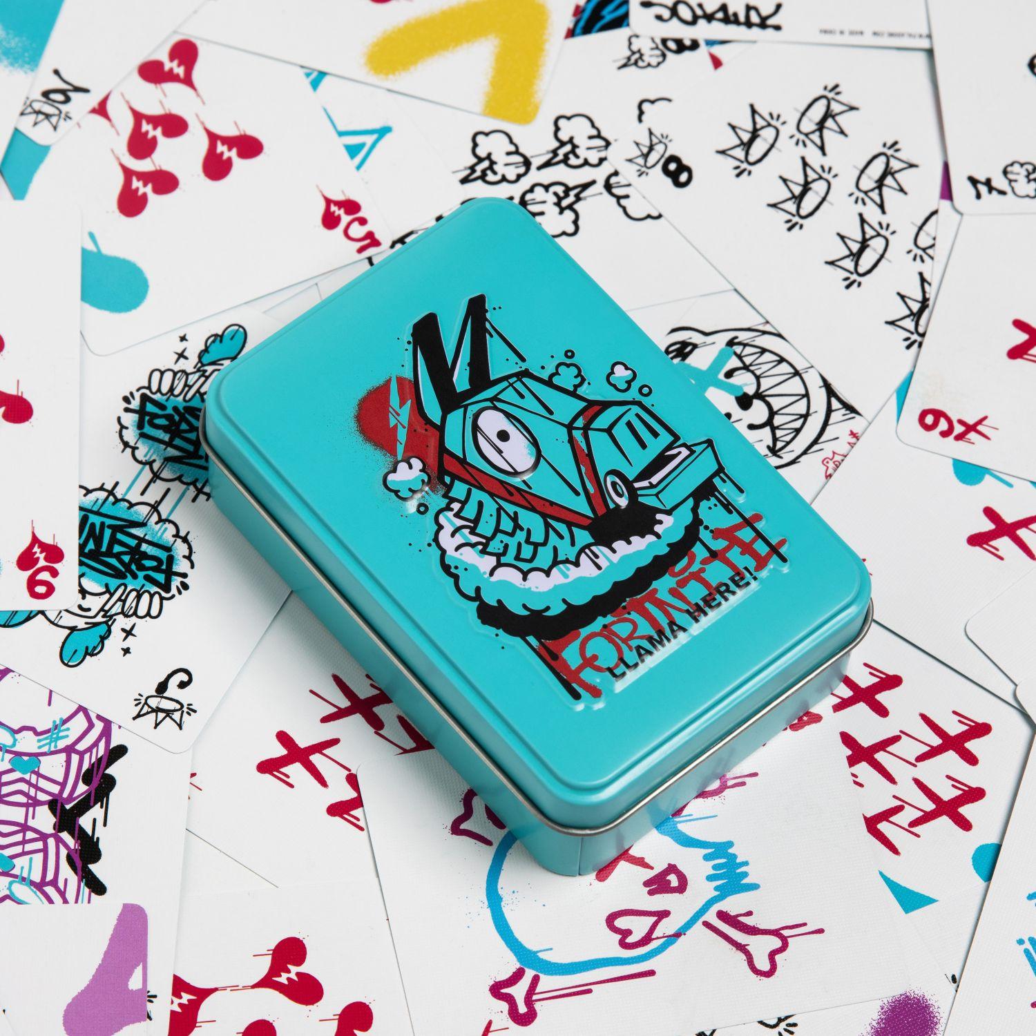 Карти за игра Paladone: Fortnite - Playing Cards in Tin, PP14531FO