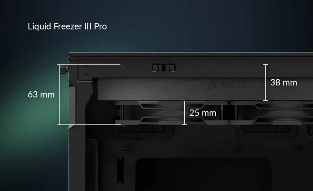Водно охлаждане Arctic Liquid Freezer III Pro 360 Black - ACFRE00180A