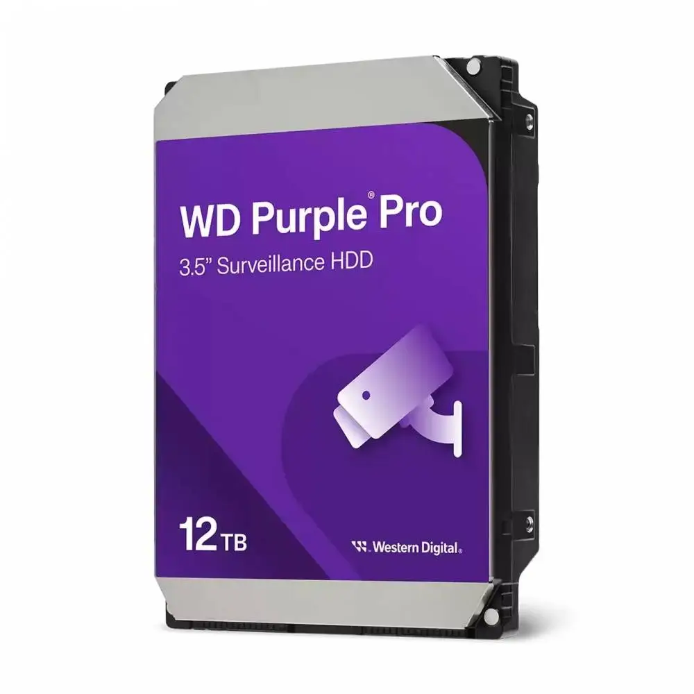 Твърд диск WD Purple Pro Surveillance 12TB 3.5" SATAIII 6Gb/s 7200rpm - WD122PURP