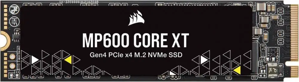 Диск SSD Corsair MP600 CORE XT 1TB M.2 2280 NVMe PCIe Gen4x4 - CSSD-F1000GBMP600CXTR2
