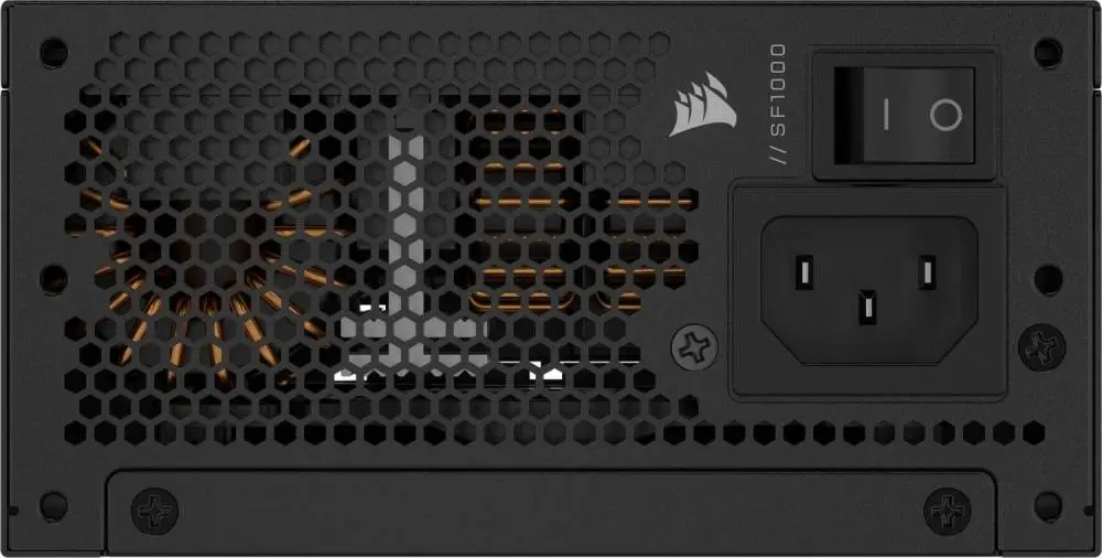 Захранване Corsair SF1000 (2024) 1000W 80 Plus Platinum, ATX 3.1, PCIe 5.1 ITX PSU - CP-9020257-EU