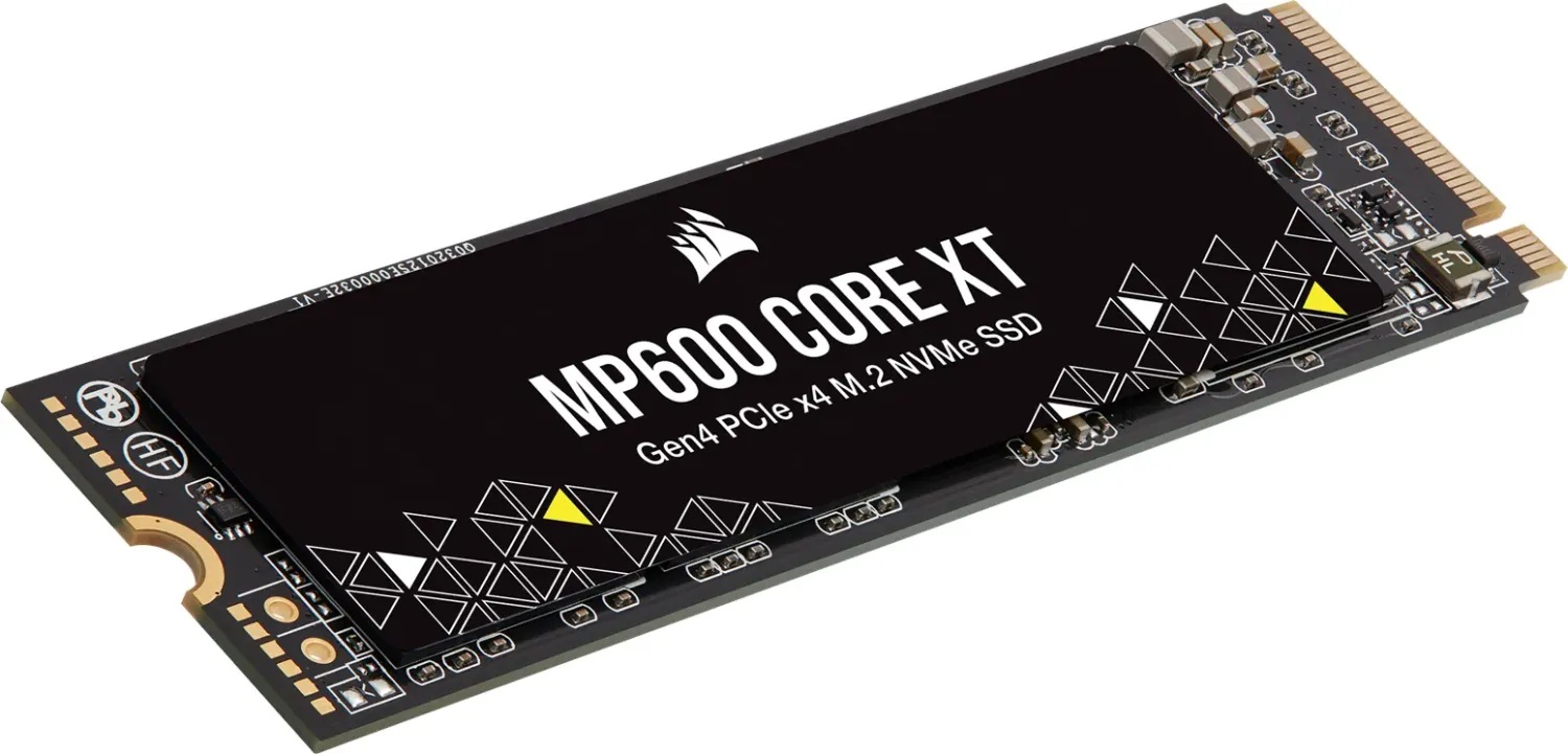Диск SSD Corsair Force MP600 Core XT 2TB M.2 2280 NVMe PCIe Gen4x4 - CSSD-F2000GBMP600CXTR2