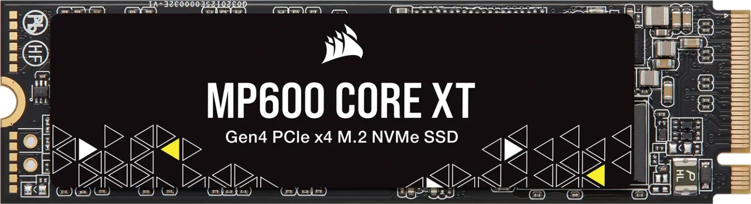 Диск SSD Corsair Force MP600 Core XT 2TB M.2 2280 NVMe PCIe Gen4x4 - CSSD-F2000GBMP600CXTR2