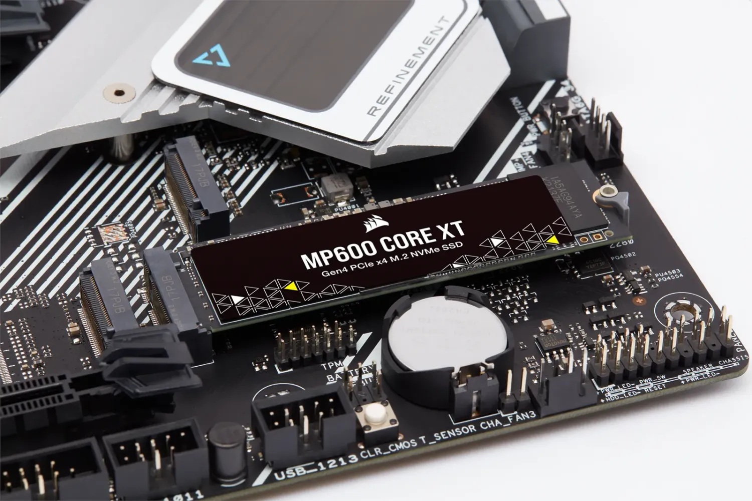Диск SSD Corsair Force MP600 Core XT 2TB M.2 2280 NVMe PCIe Gen4x4 - CSSD-F2000GBMP600CXTR2