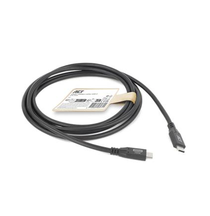ACT Καλώδιο USB-C - USB-C, 1 μ / USB4, 20Gbps, 240W