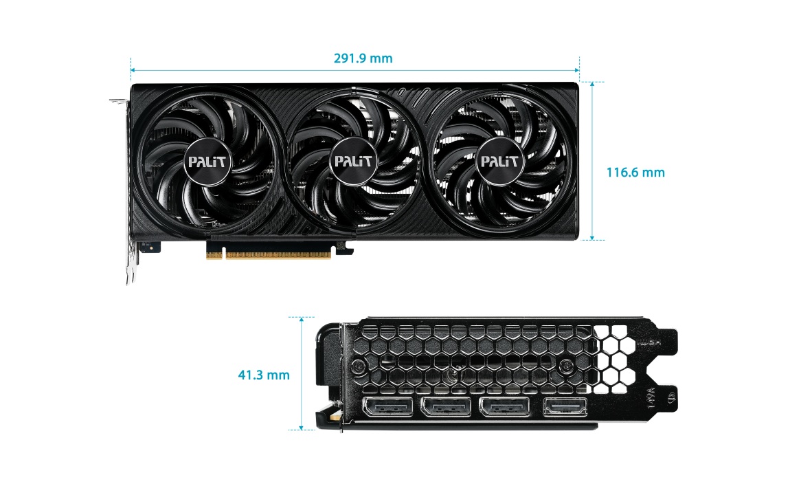 Видео карта Palit GeForce RTX 5060 Ti Infinity 3 16GB - NE7506T019T1-GB2061S