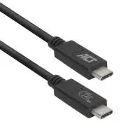 ACT Кабел USB-C - USB-C, 0.8 м / USB4, 40Gbps, 240W, сертифициран USB-IF