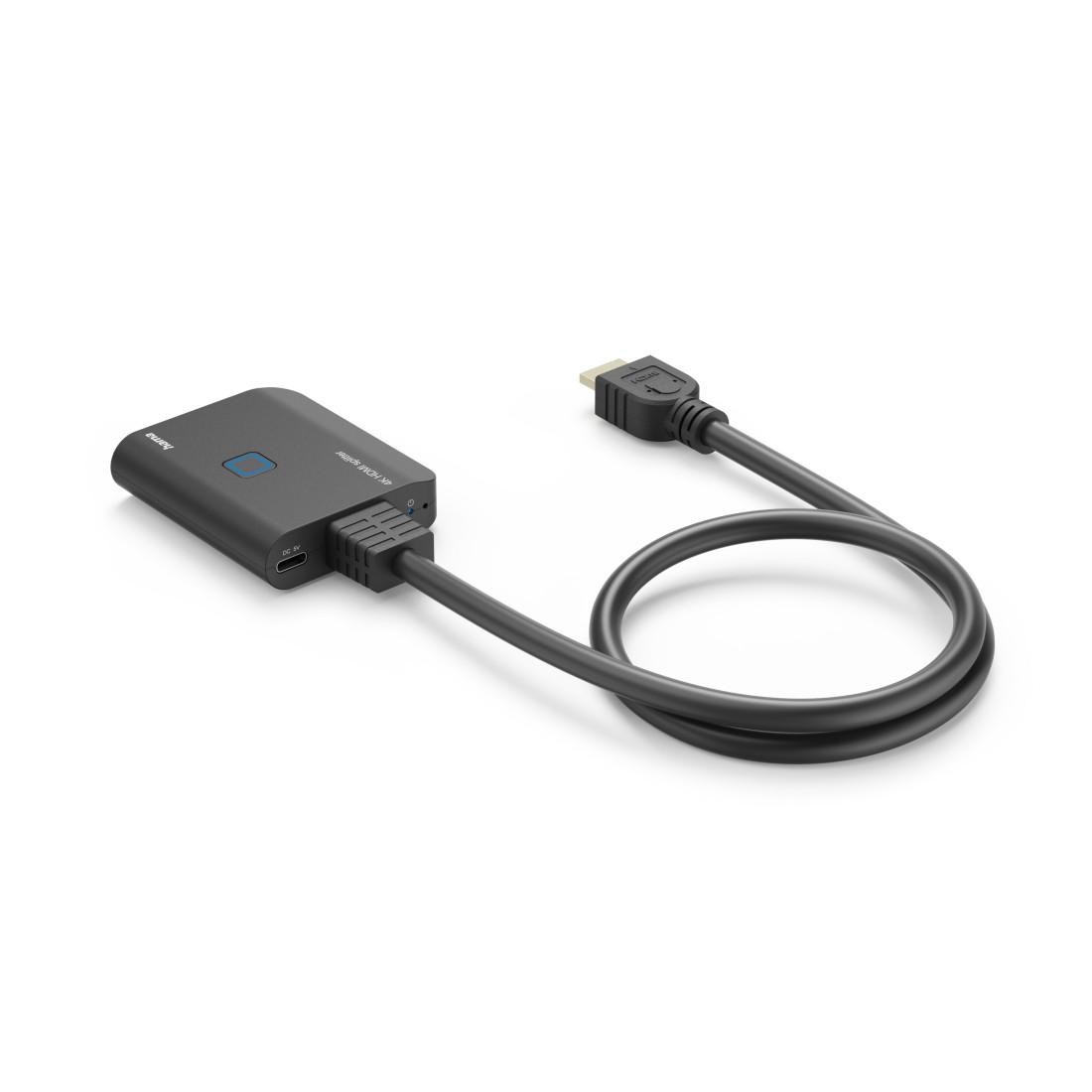HAMA Сплитер 4K HDMI мъжко - 2 x HDMI женско, черен