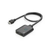 HAMA Сплитер 4K HDMI мъжко - 2 x HDMI женско, черен