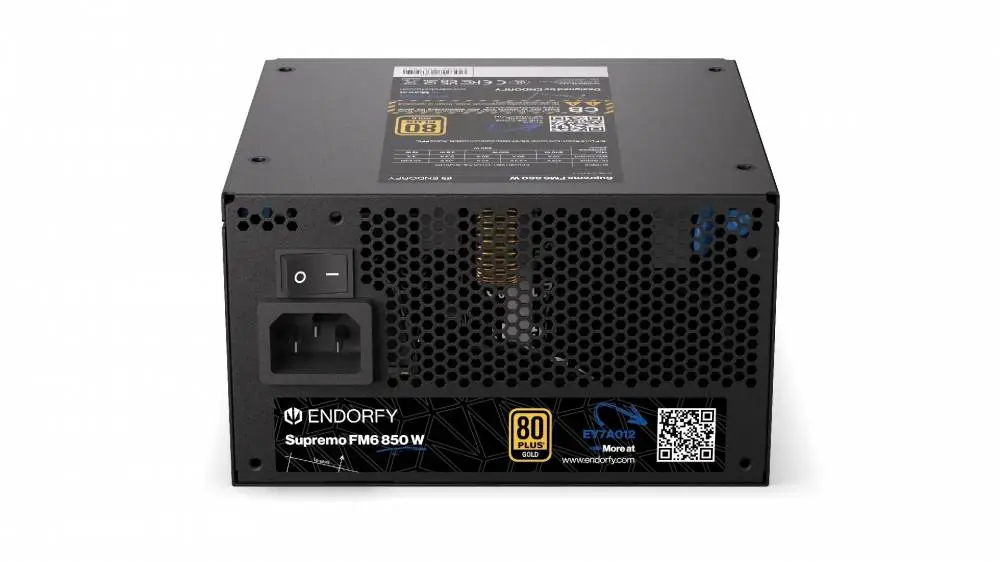Alimentation Endorfy Supremo FM6 850W 80 Plus Gold PCIe 5.1 Fully Modular - EY7A012