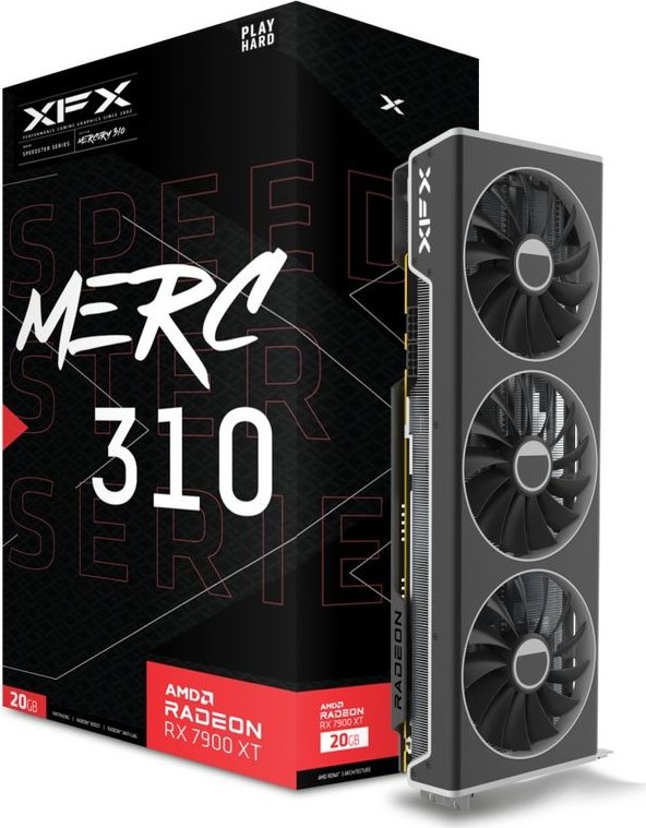 Видео карта XFX SPEEDSTER MERC 310 AMD Radeon RX 7900 XT 20GB GDDR6