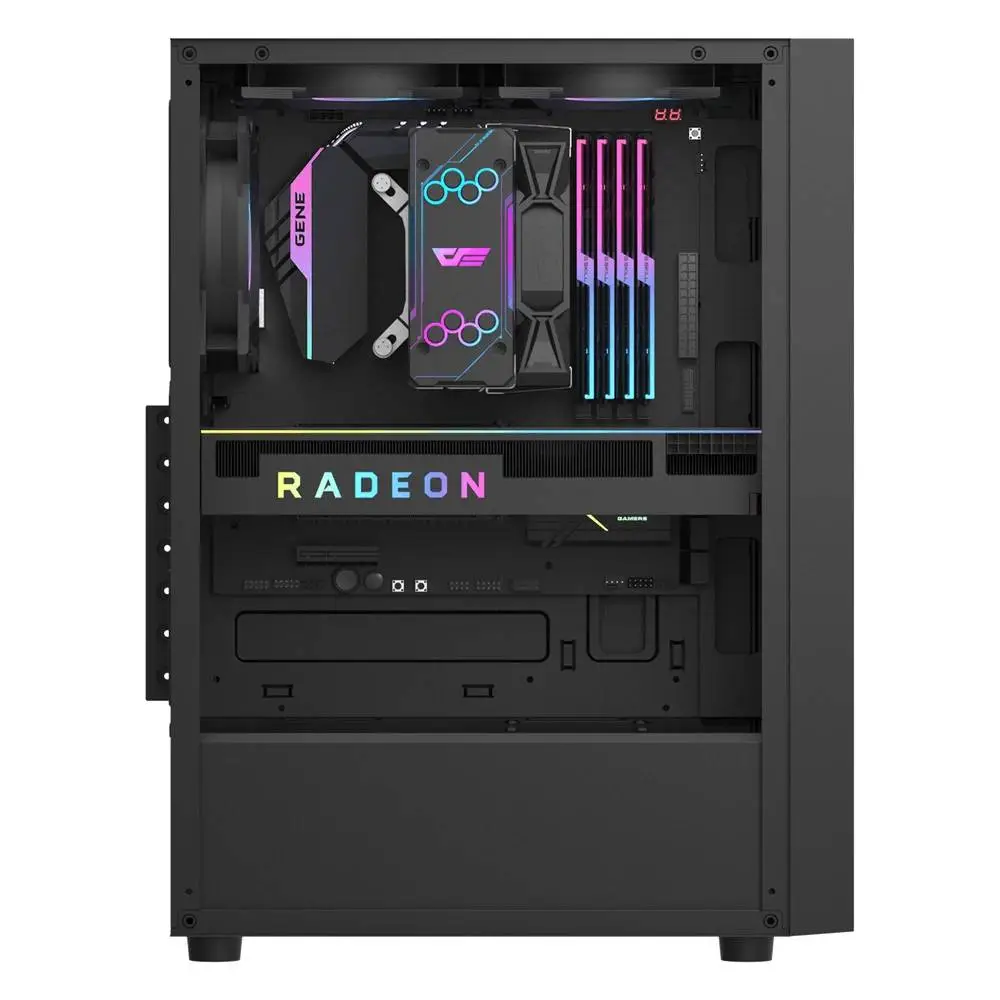 Кутия Darkflash A290 Black Case ATX 3 x 120 mm RGB fans included