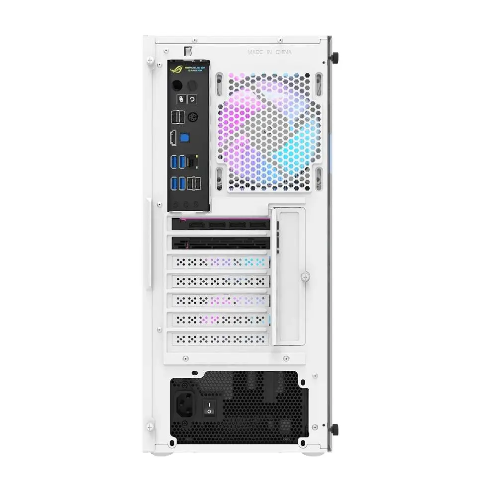 Кутия Darkflash DK352 White Case ATX 4 fans included