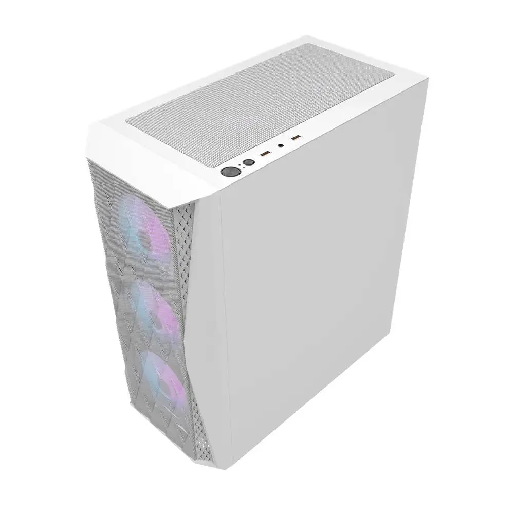 Кутия Darkflash DK352 White Case ATX 4 fans included