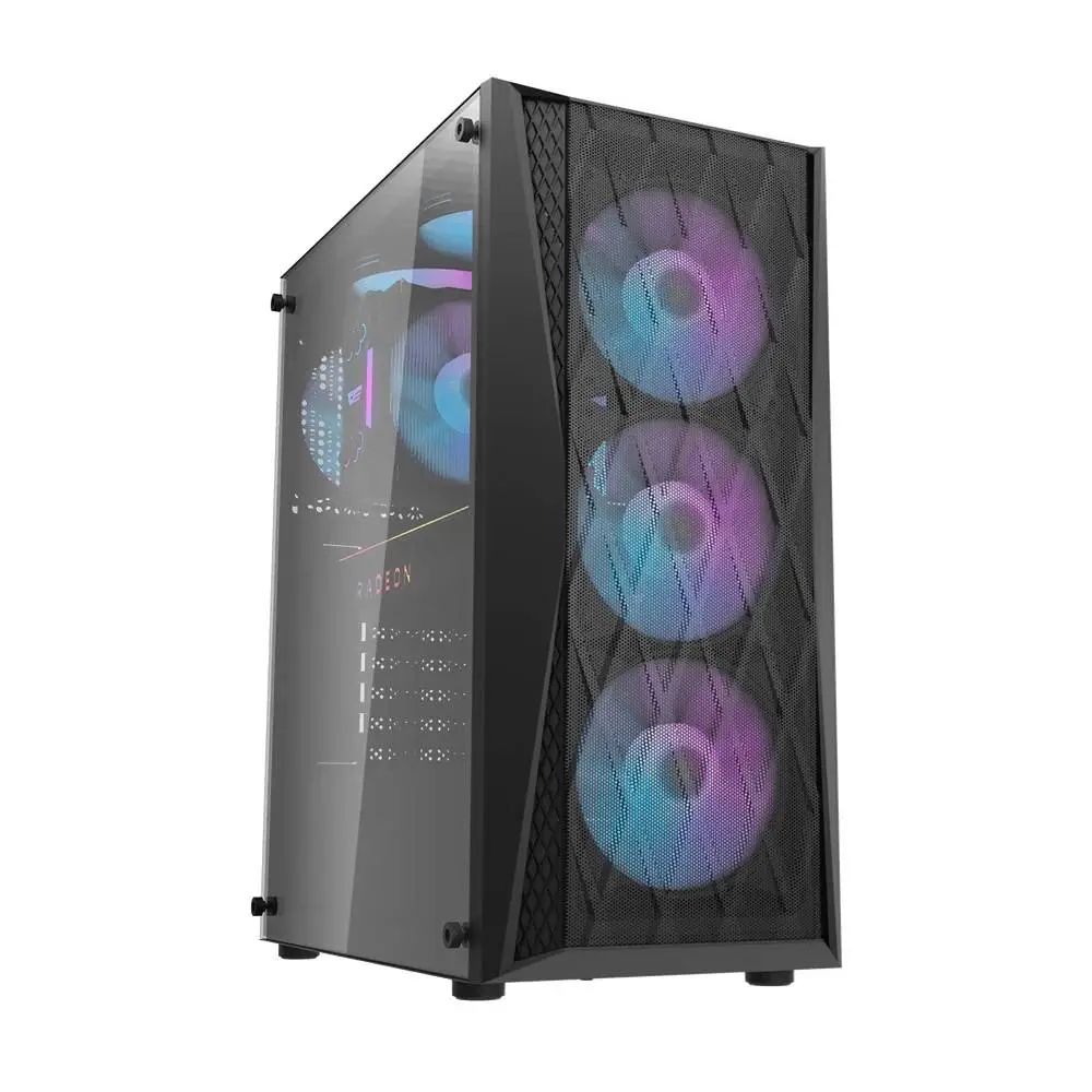 Кутия Darkflash DK352 Black Case ATX 4 fans included