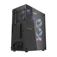 Кутия Darkflash DK352 Black Case ATX 4 fans included