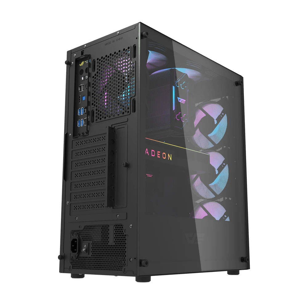 Кутия Darkflash DK352 Black Case ATX 4 fans included
