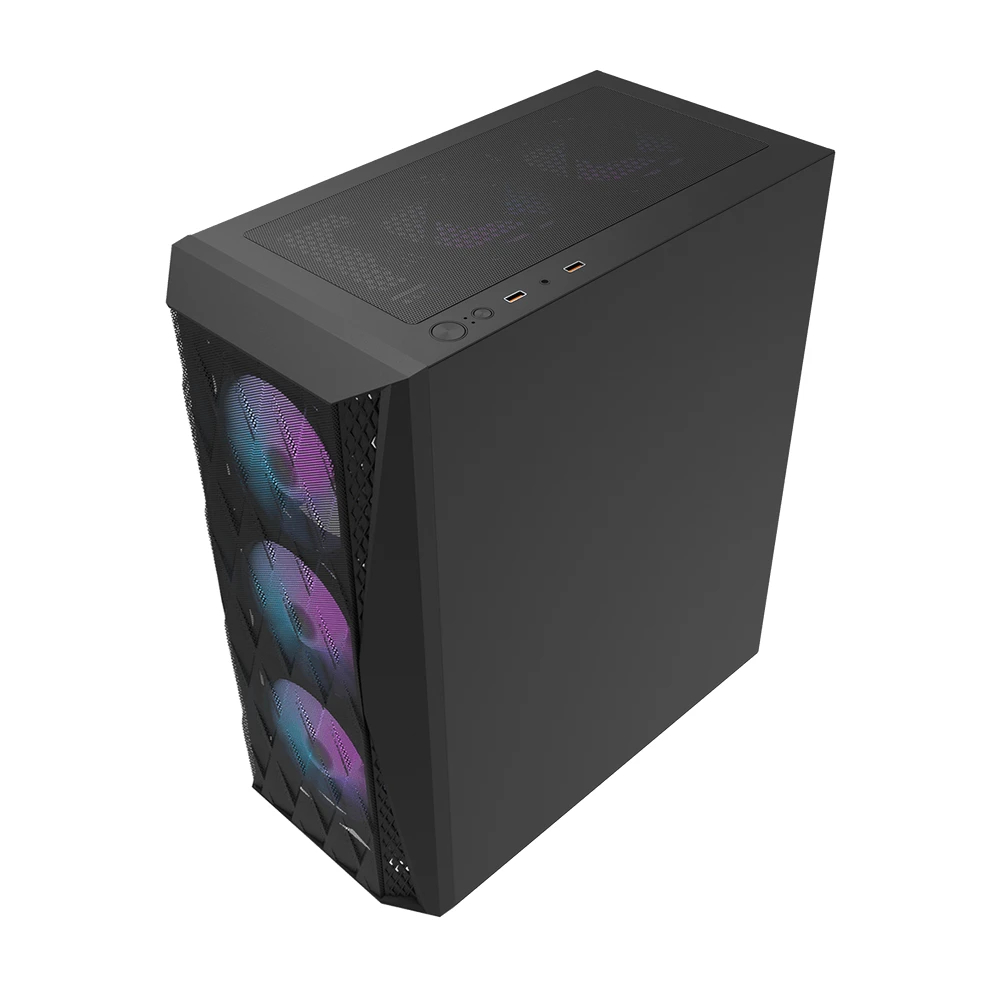 Кутия Darkflash DK352 Black Case ATX 4 fans included