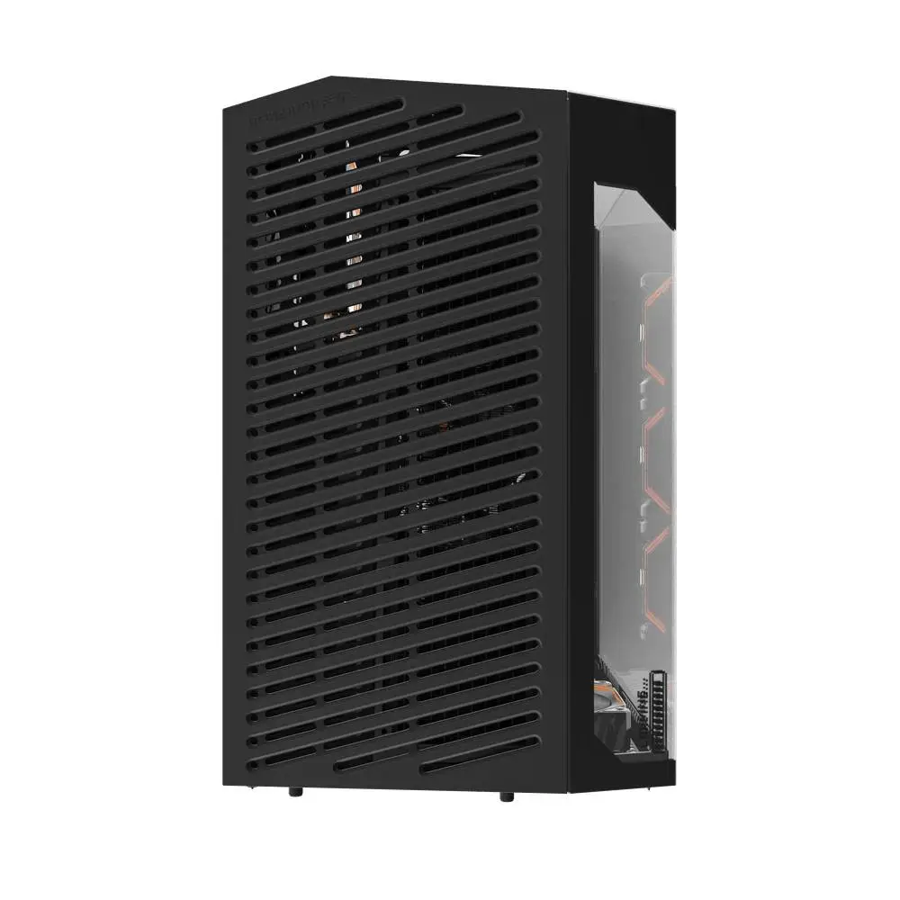 Кутия Darkflash DY470 Shadow Black Case ATX 4 x 120 mm Infinity Mirror Fans