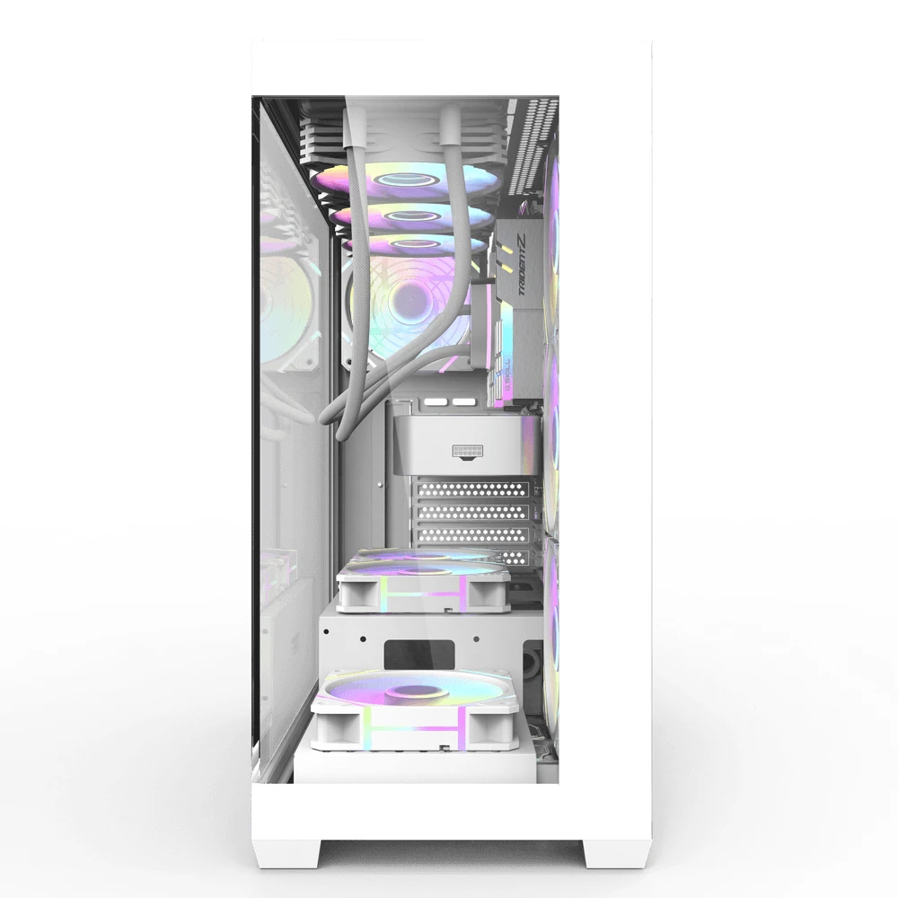 Кутия Darkflash DS900 White USB-C Case ATX