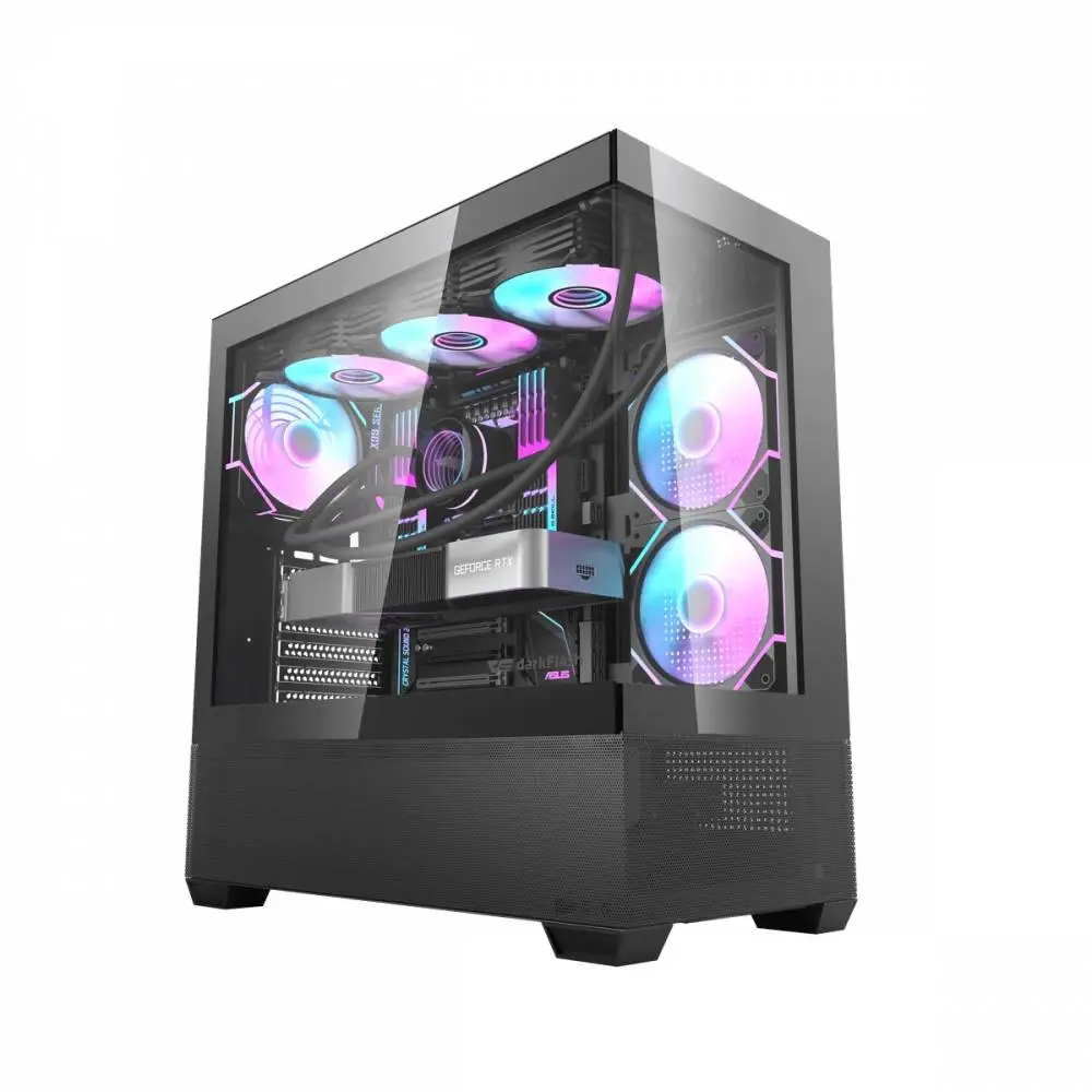 Carcasa Darkflash DS900 AIR Black Case ATX USB-C