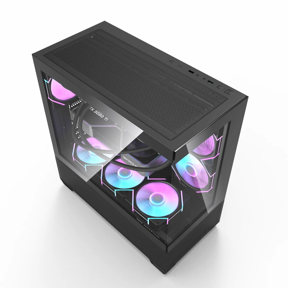 Carcasa Darkflash DS900 AIR Black Case ATX USB-C