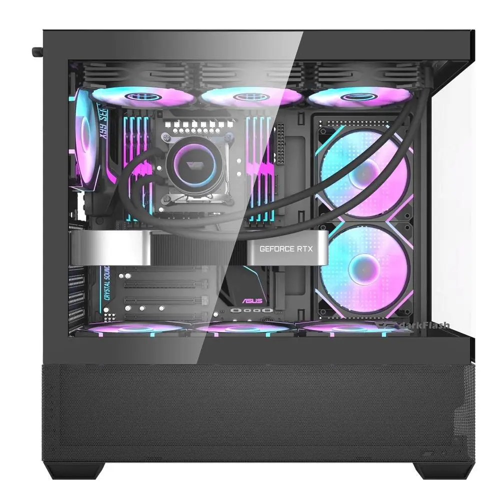 Carcasa Darkflash DS900 AIR Black Case ATX USB-C