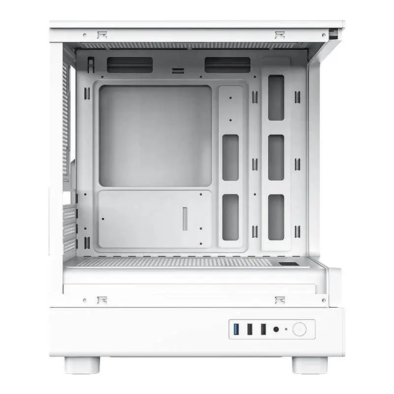 Кутия Darkflash DB330M White Case mATX Reversed fans included