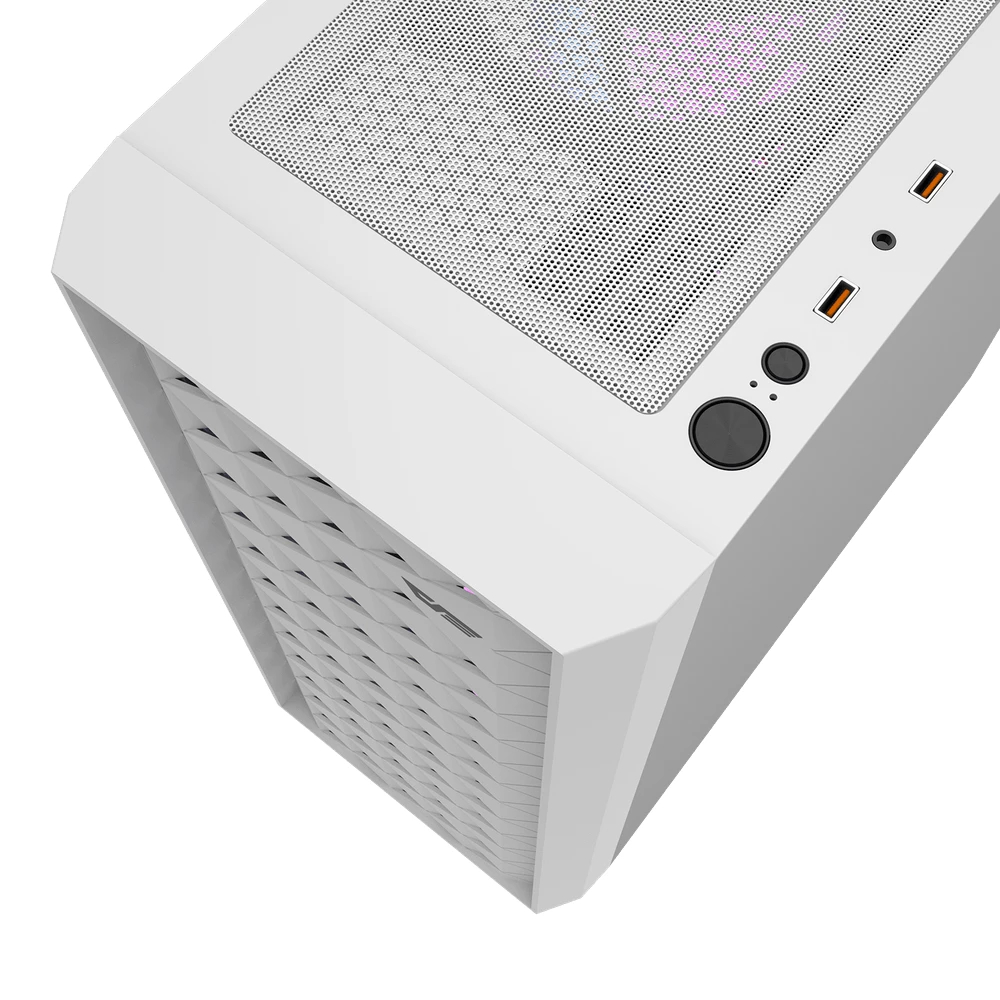 Кутия Darkflash DK351 White Case ATX 4 fans included