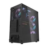 Кутия Darkflash DK351 Black Case ATX 4 fans included