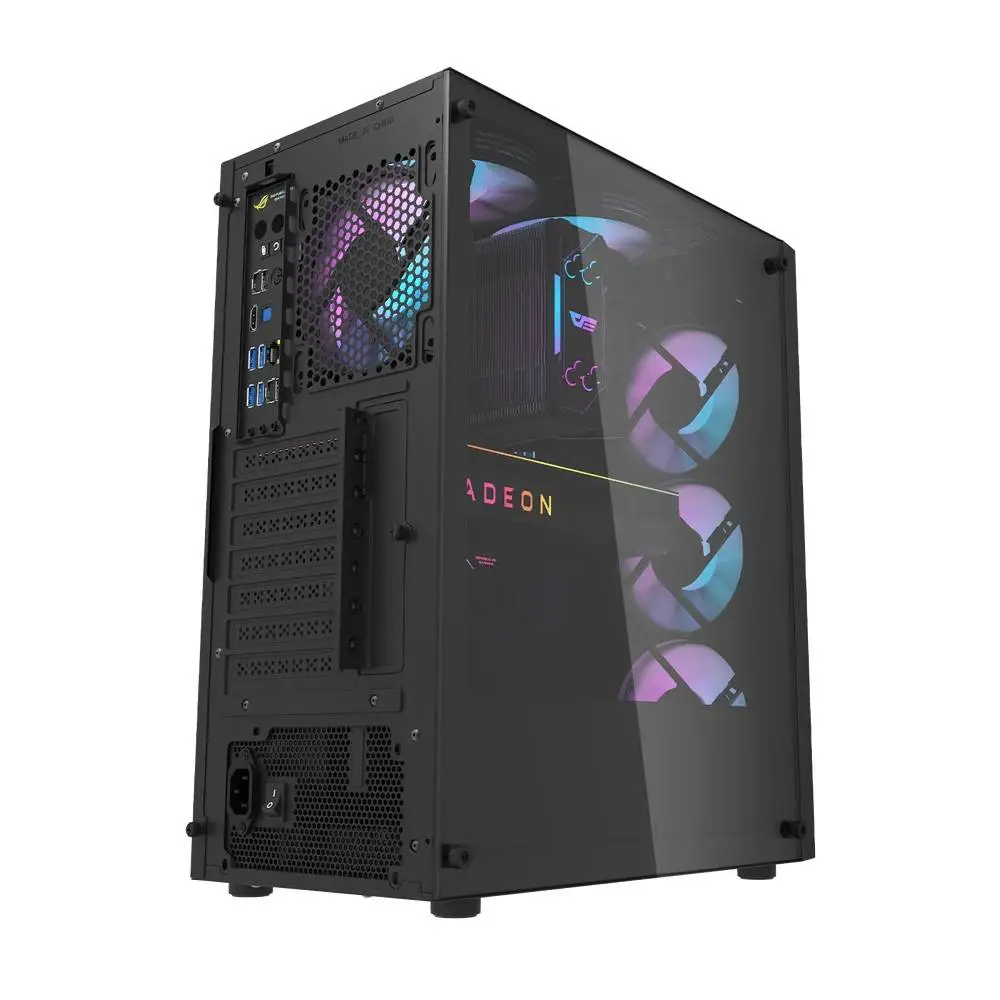 Кутия Darkflash DK351 Black Case ATX 4 fans included